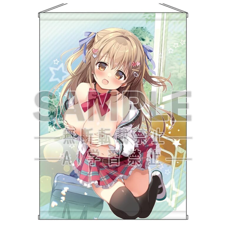 電撃萌王の人気連載が一冊の画集に！「画集 肌色注意報！」が4月24日に発売！ とらのあなでは発売を記念して「B2タペストリー」付き有償特典セットを発売いたします！