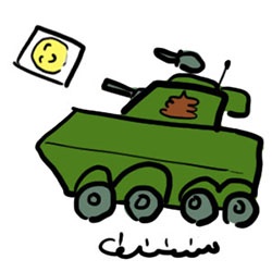 イラストぽんぽん戦車