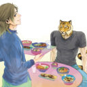 日向さん、大好き！ 抱いて！！ ハートフル同居生活BL♡ 『虎穴ダイニング 3』にアクリルキーホルダー付きとらのあな限定版が登場です！