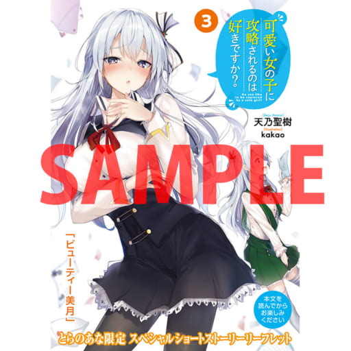 可愛い女の子に攻略されるのは好きですか？」最新3巻が9月15日に発売！ とらのあなでは発売を記念して「kakao」先生描き下ろしのA3タペストリー付き とらのあな限定版を発売いたします！ - とらのあな総合インフォメーション