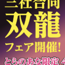『三社合同双龍フェア』開催！