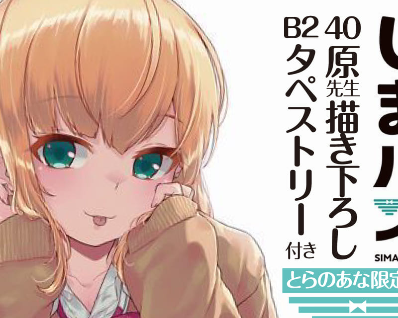 縞パン勢揃い！ 40原先生監修！画集『しまパン』11月30日(月)発売決定！！ 《40原先生描き下ろしB2タペストリー》付きとらのあな限定版も同時発売！！  - とらのあな総合インフォメーション