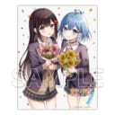 電撃文庫の人気作品「男女の友情は成立する?（いや、しないっ!!）」の第7巻が8月10日に発売！ とらのあなでは発売を記念して「犬塚日葵&榎本凛音のアクリルプレート」付き限定セットを発売いたします！