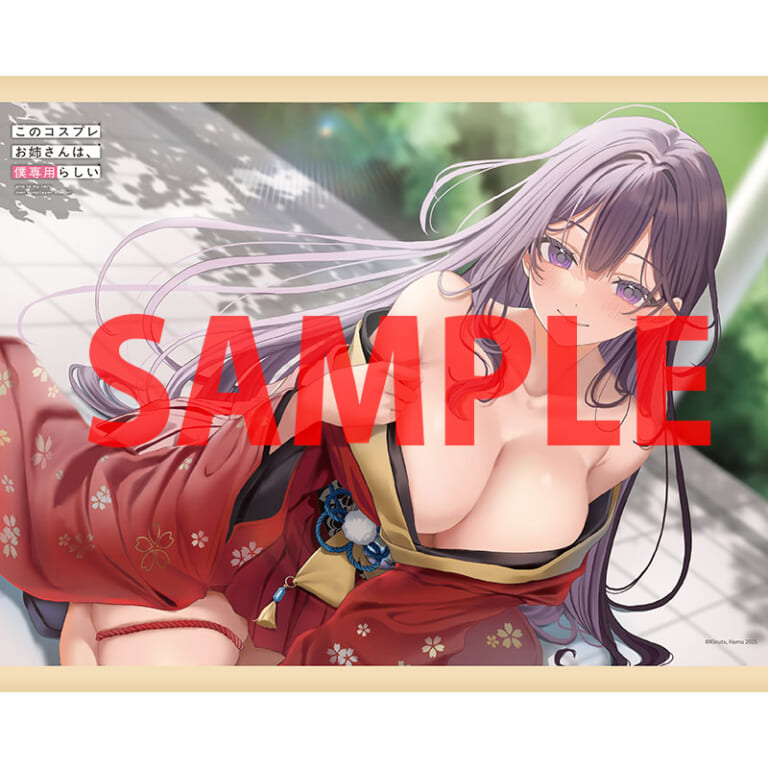 ファンタジア文庫より「このコスプレお姉さんは、僕専用らしい」の第2巻が12月19日に発売！ とらのあなでは発売を記念して特製A3タペストリー付きとらのあな限定版を発売いたします！