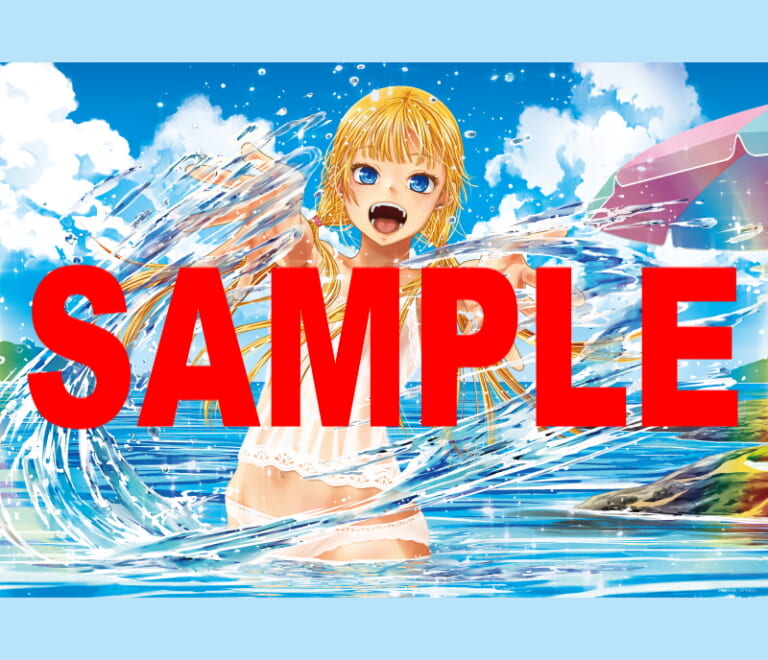 神楽もろみ先生最新単行本 『夏の空色ソーダ味』が7月31日(金)発売決定！！ とらのあなでは発売を記念して《特製B2タペストリー》付きとらのあな限定版を発売いたします！！
